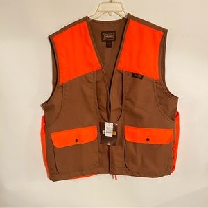 Gamehide Hunting Vest Men Size XL Brown / Orange NWT